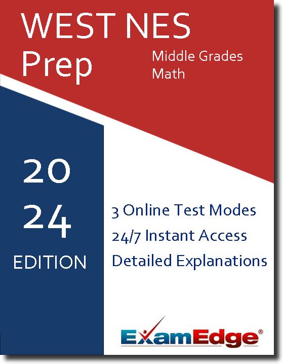 WEST-NES Middle Grades Mathematics 5-Test Bundle