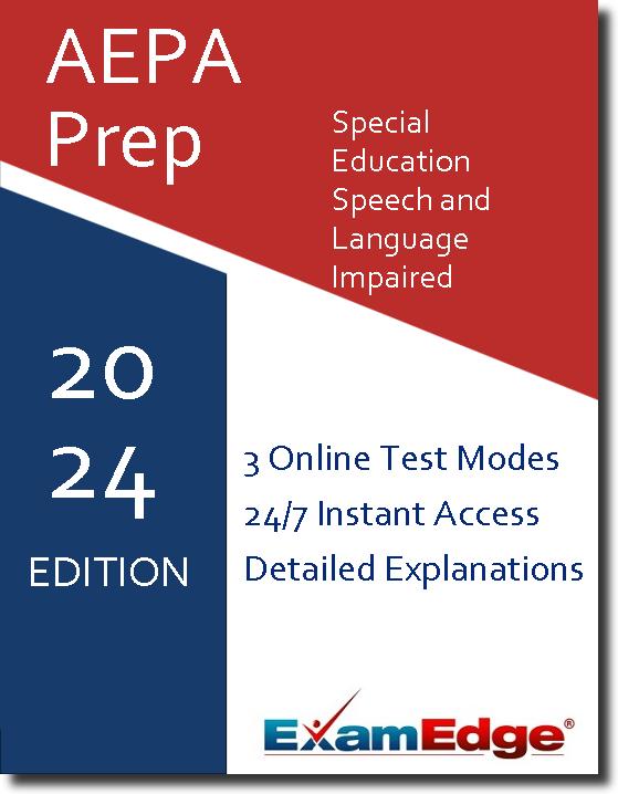 AEPA Special Education Speech And Language Impaired 5-Test Bundle