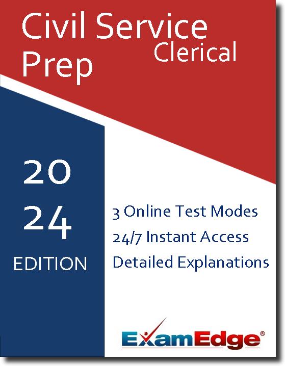 Civil Service Clerical 5-Test Bundle