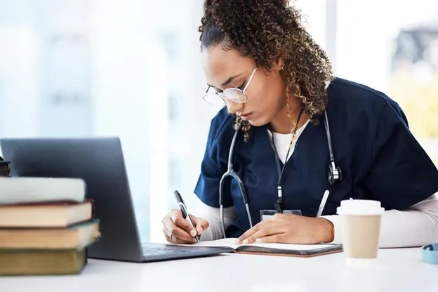 A Nurse Going Through Nurse Manager Certification Requirements