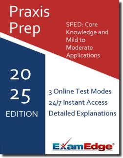 Praxis Special Education Core Knowledge and Mild to Moderate Applications  product image